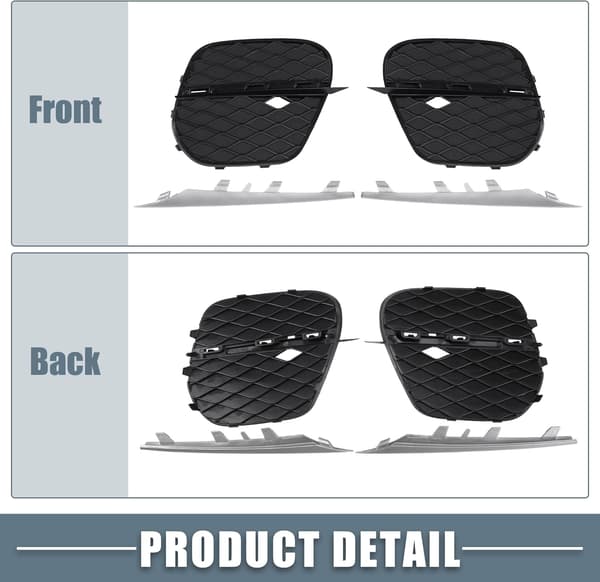 Frontgitter BMW X5 E70 | sort | 1 par | til forkofanger