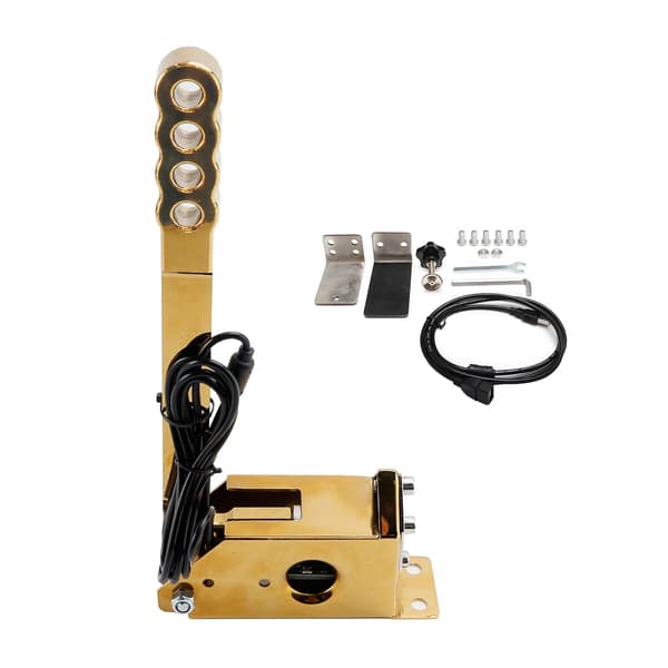 Håndbremse PC 64-bit | guld | USB-forbindelse | kompatibel med Logitech Fanatec