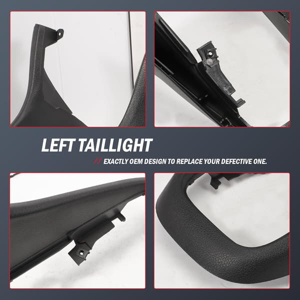 Gearpanel sort plast | Golf MK6 2008-2013 | OEM 5K0863680