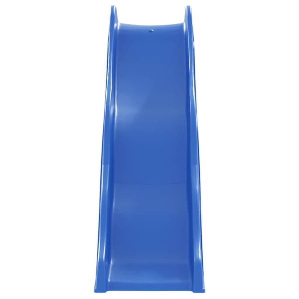 Børnerutsjebane 174x38 cm | blå | plast | udendørs leg