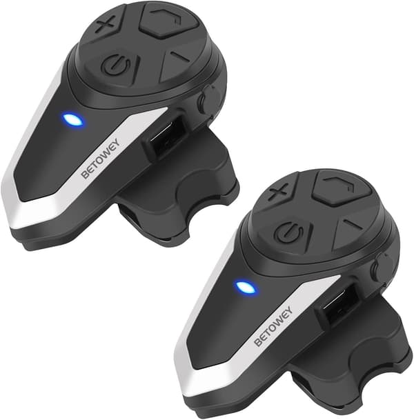 Intercom-system MC | Bluetooth 5.0 | Svart | trådlös kommunikation