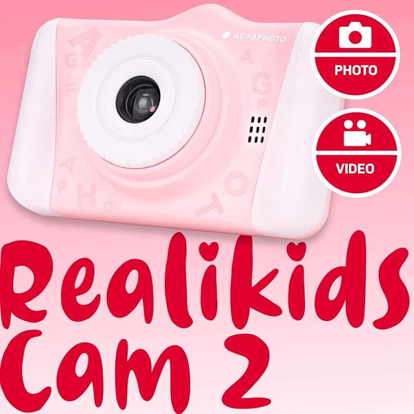 Digitalkamera Realikids 2 | barnkamera | enkel hantering | kompakt