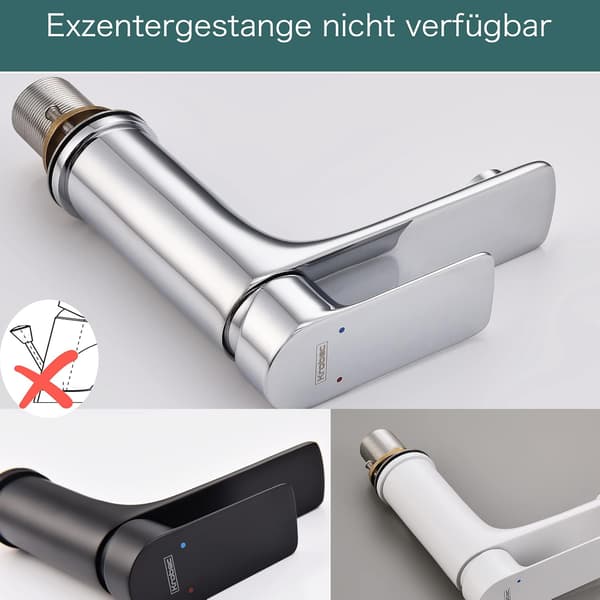 Vandhane håndvask | matsort | messing | etgrebsbatteri