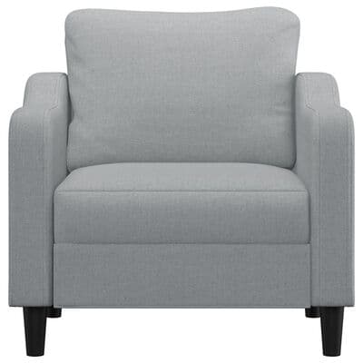 Stofsofa sort | 180 cm | 3-personers | lige model