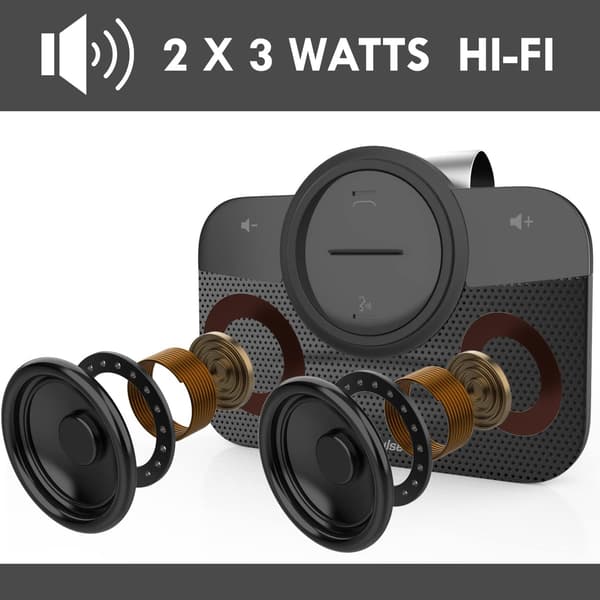 Bluetooth-højttalertelefon bil | B-PRO 2B | trådløs | håndfri | automatisk forbindelse
