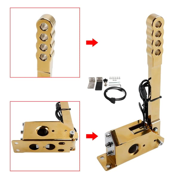 Håndbremse PC 64-bit | guld | USB-forbindelse | kompatibel med Logitech Fanatec