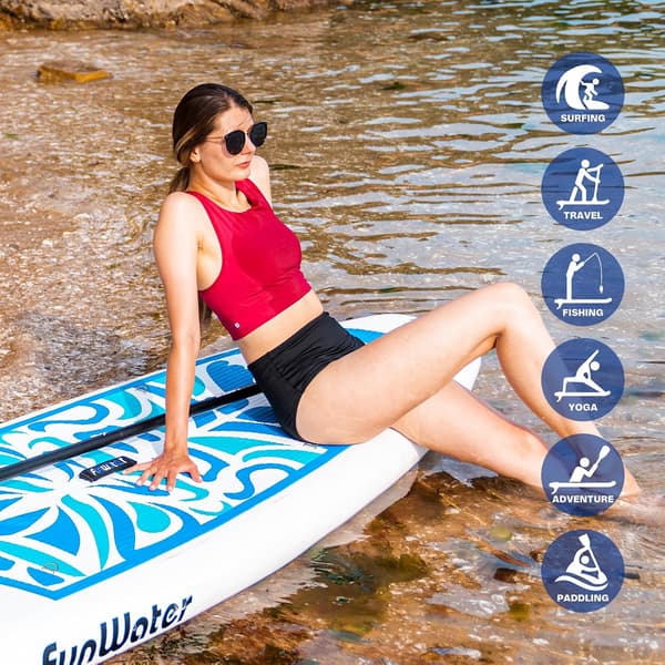 SUP-board oppusteligt | 10'6"-11'6" | med tilbehørssæt | Stand-Up Paddleboard