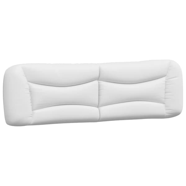 Sovrumskudde 193 cm Hvar | vit | konstläder | sänggavel