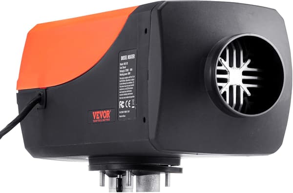 Husbilsvärmare 12V 8KW | Orange | LCD | Bluetooth | Båt | Garage | Värmesystem