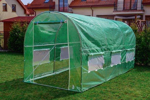 Trädgårdstält 10m² | 4x2.5x2m | Galvaniserade profiler | UV-resistent