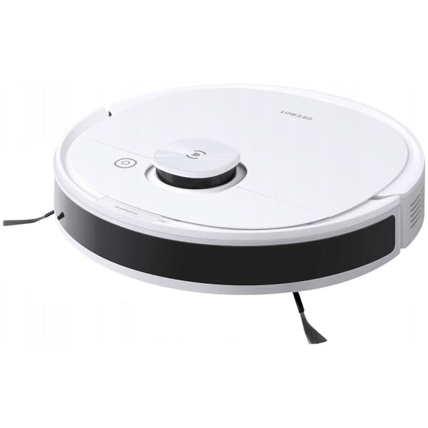 Robotstøvsuger hvid | dToF-navigation | moppefunktion | 5200 mAh batteri