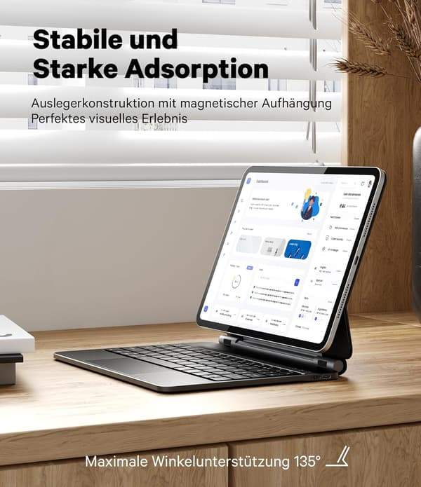 Arbejdsplads tastatur | 11 tommer | Bluetooth | trådløs tilslutning til computer