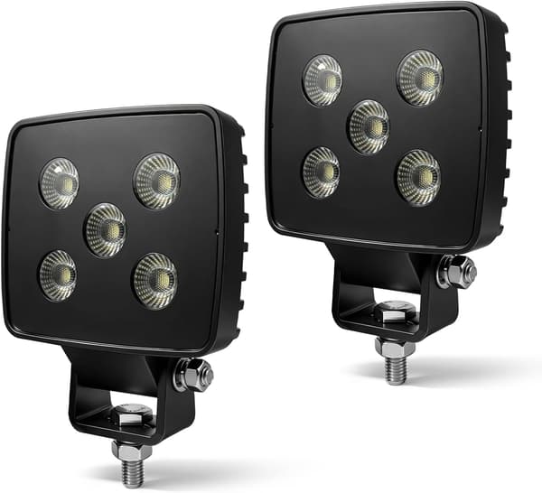 Arbejdslys LED 6 tommer | rektangulær | 70W | 10000LM | bred lysstråle