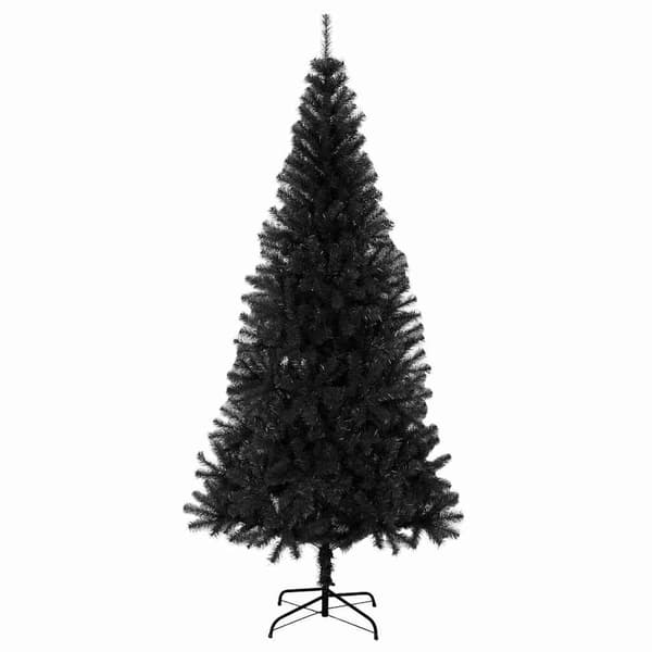 Stuegran 210 cm | sort | PVC | julepynt