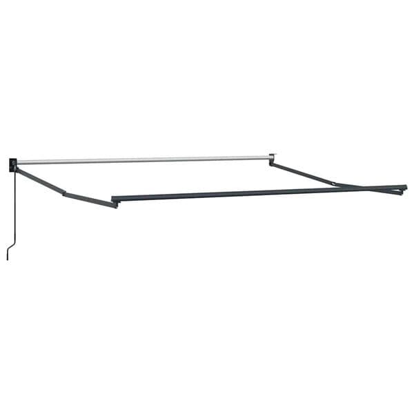 Markise Antracit 3.5 x 2.5 m Metal