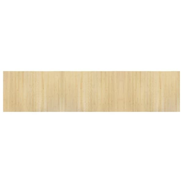 Bambumatta 70x300 cm | Ljus natur | Rektangulär