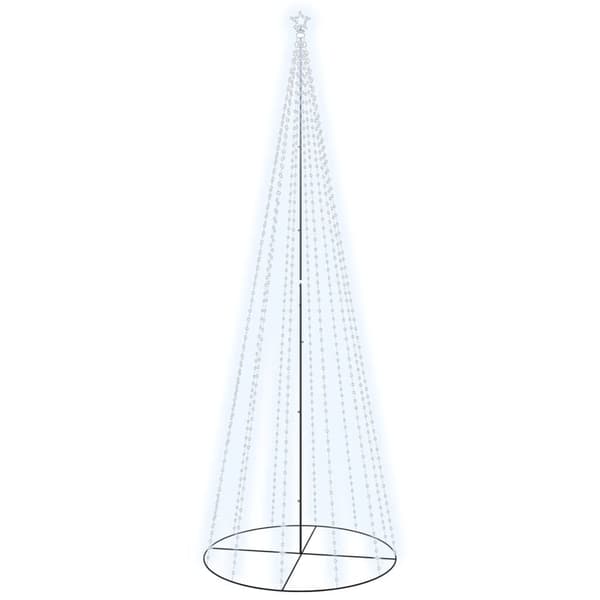 Ljusgran 500 cm hög | 732 LED Kallvit | Konisk form