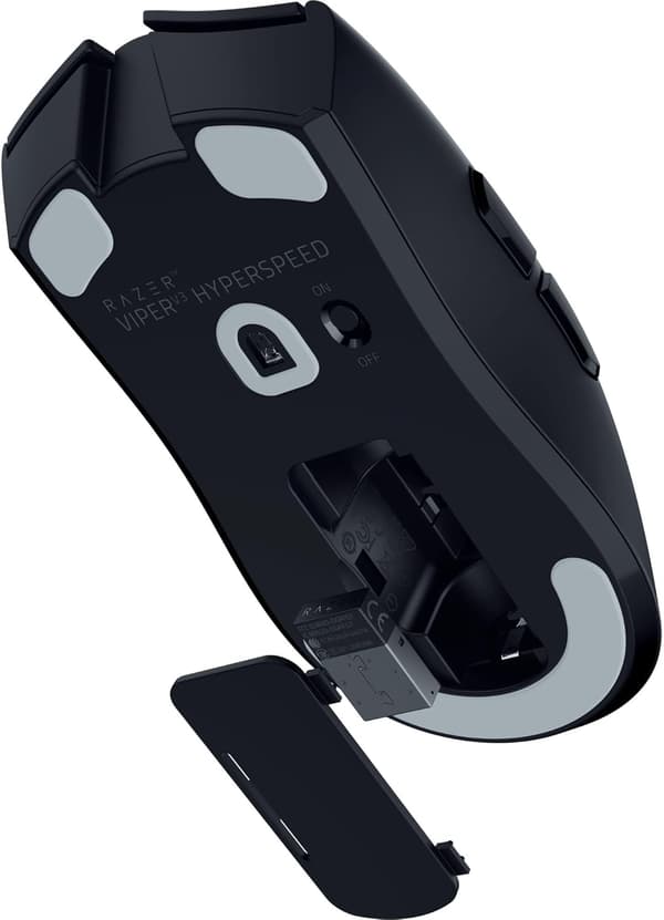 Esportmus trådløs | Focus Pro 30K sensor | 280t batteritid | Sort