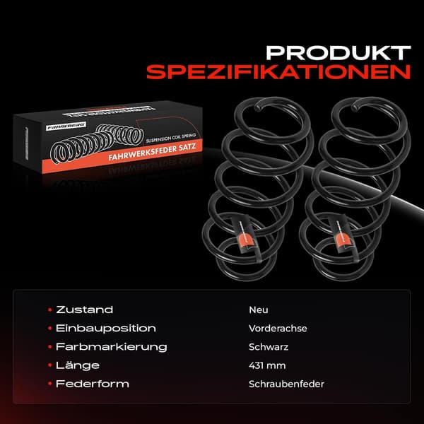 Bilaffjedring forvogn #31262307 | chassifjeder | spiralfjeder