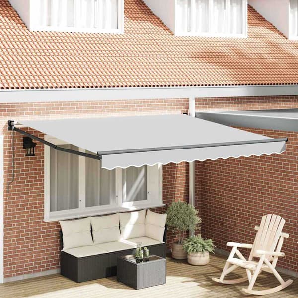 Markis Antracit 3.5 x 2.5 m Metall