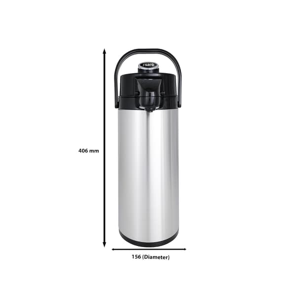 Termokande 2,2 liter | serveringskande | rustfri | drikkeservering