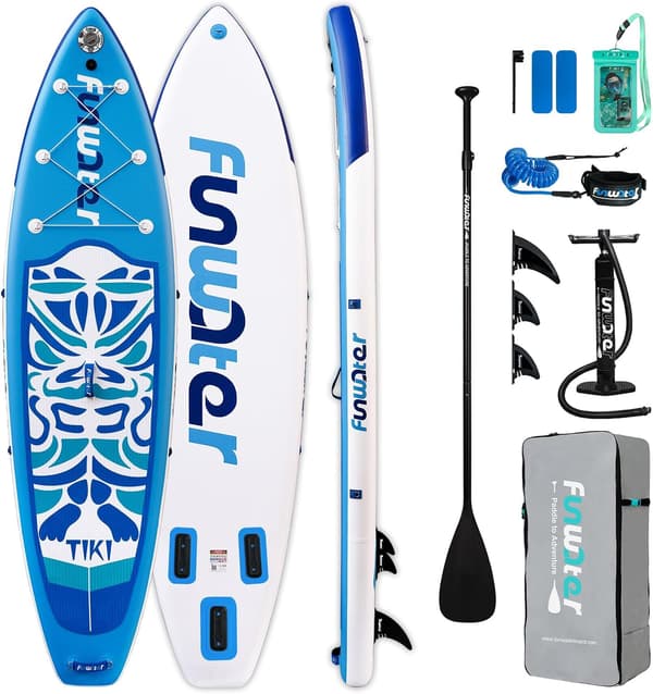 SUP-board oppusteligt | 10'6"-11'6" | med tilbehørssæt | Stand-Up Paddleboard