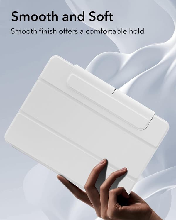 Tablettaske magnetisk | Hvid | iPad Pro 13 (2024) | Tri-Fold