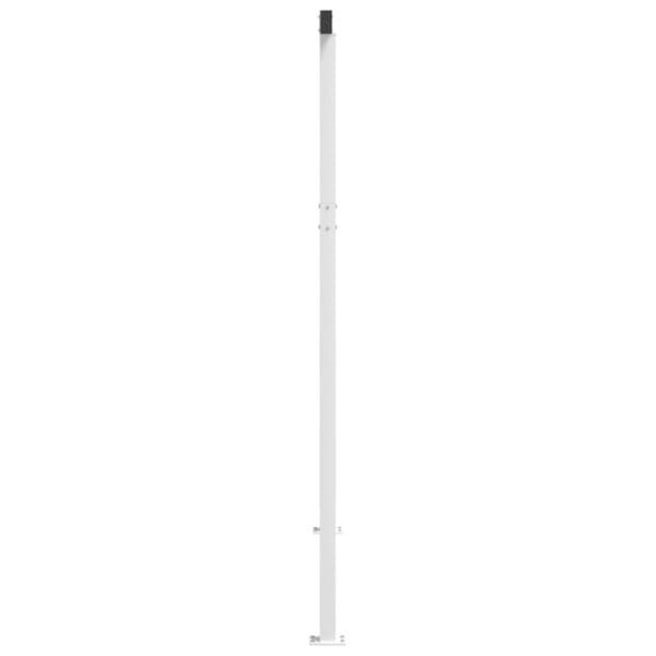 vidaXL Markisstångset 300x245 cm Järn Vit