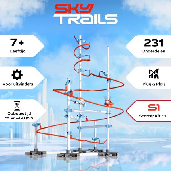 Konstruktionsleksak loopingset | plast | racerbana | moduler