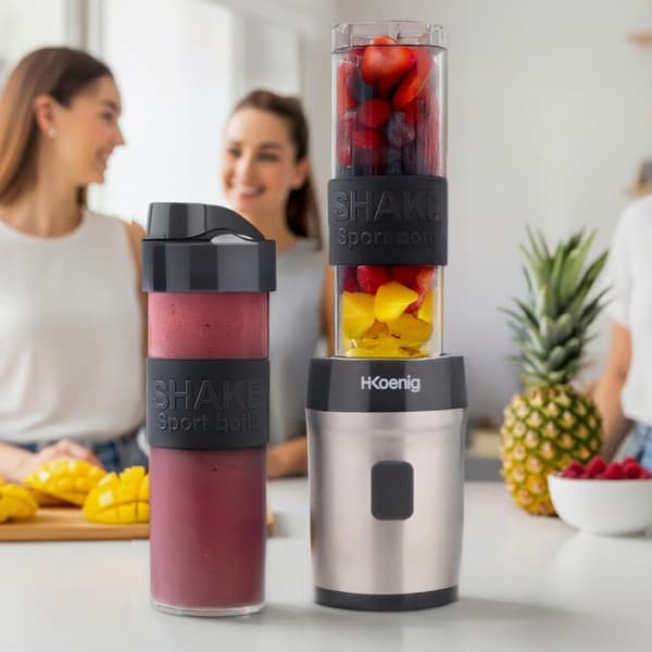Smoothiemaskine bærbar | 2 flasker | 570ml | 300W