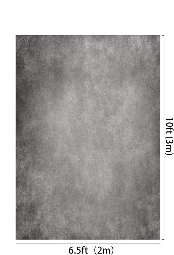 Cementvæg baggrund 2x3m | grå | mikrofiber | fotografering