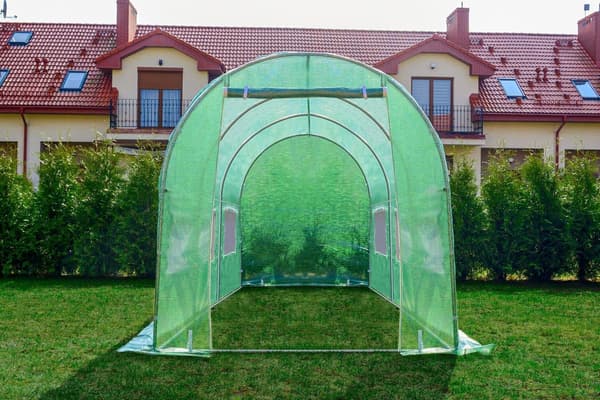 Trädgårdstält 10m² | 4x2.5x2m | Galvaniserade profiler | UV-resistent