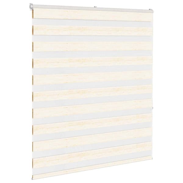 Zebrarullgardin 130x150 cm | Tygvidd 125,9 cm | Marmorbeige | Polyester