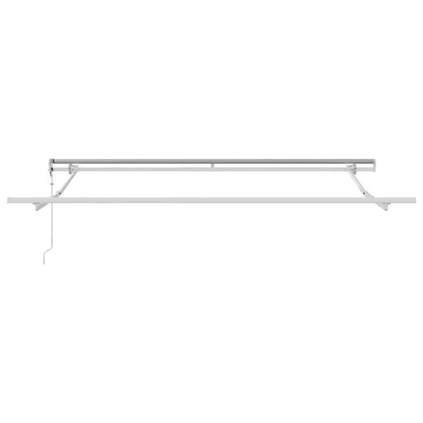Manuell Markis Vit 3.5 x 2.5 m Metall