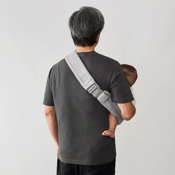 Bärsele höftmodell Pearl Grey | grå höftbärare | ergonomisk