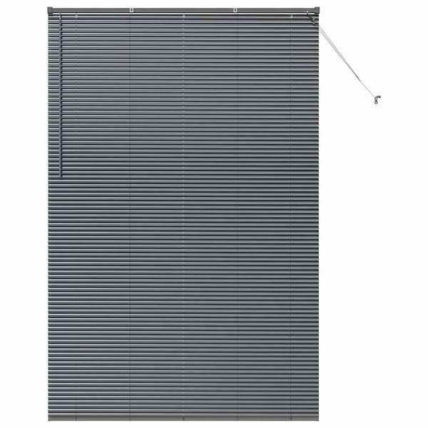 Persienne mørkegrå aluminium | vinduesafskærmning | lysregulering