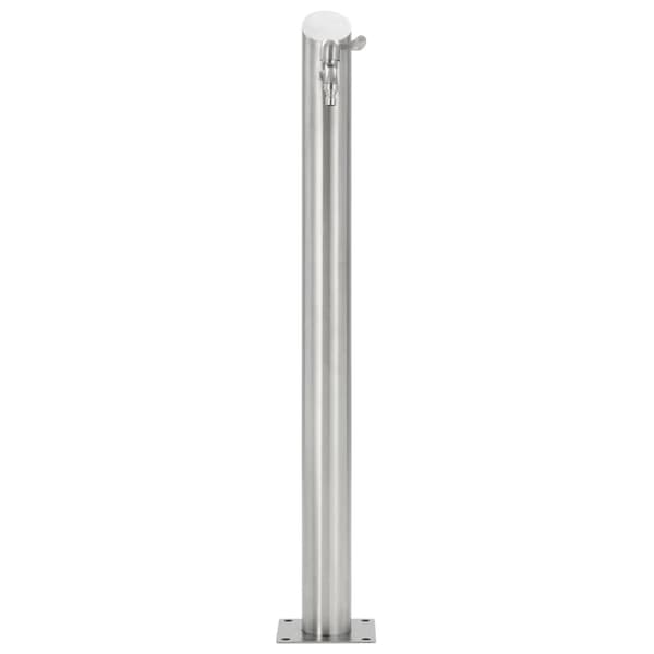 Havesøjle rund 95 cm | rustfrit stål | vandpost