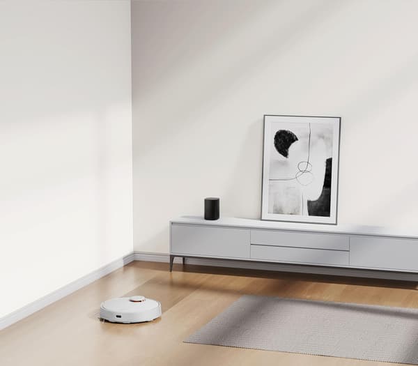 Golvdammsugare S10 vit | intelligent lasersensor | effektiv städning | sladdlös