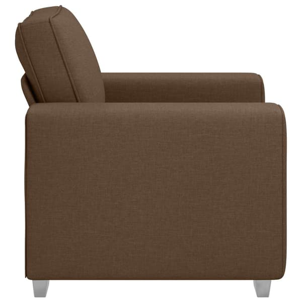 vidaXL 3-delt sofasæt med hynder - Brun, 219x77x82cm, Stof