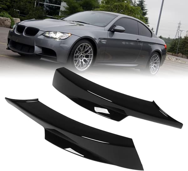 Frontspoiler BMW E90 | glanssort | ABS-plast | M Sport LCI 2009-2012