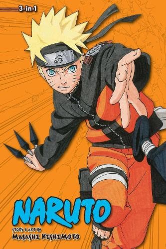 Naruto (3-i-1 udgave) Bind 10