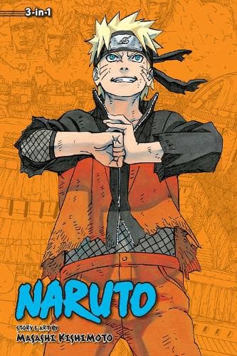 Naruto (3-i-1 udgave) bind 22: Inkluderer bind 64, 65 og 66: Bind 22