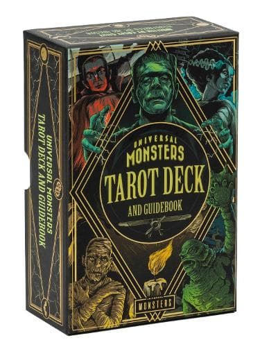Universal Monsters Tarotkort og Guidebog