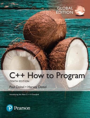 C++ Sådan Programmeres Global Edition