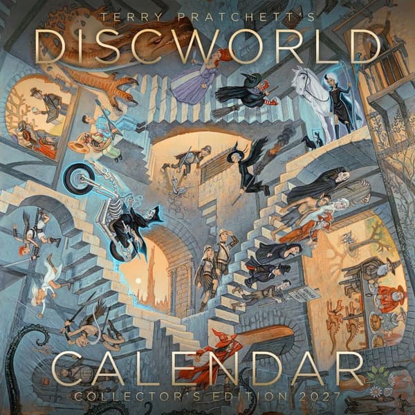 Terry Pratchett's DISCWORLD KALENDER 2027: Samlarutgåva