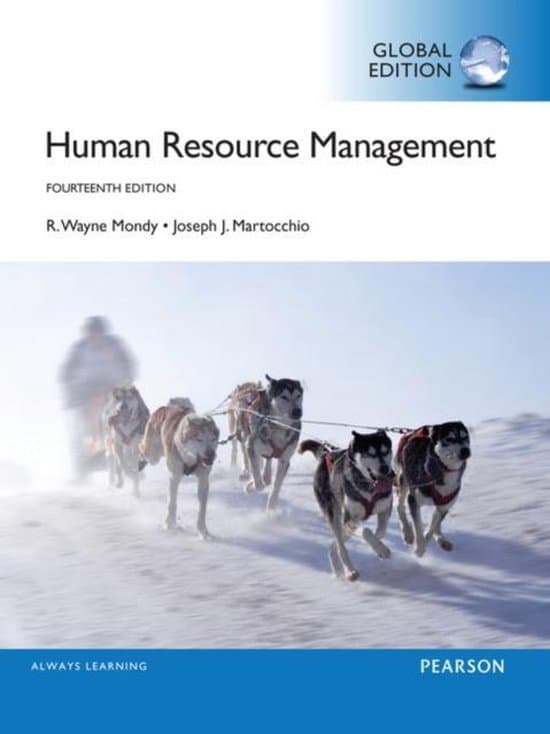 Human Resource Management Global Edition