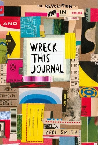 Wreck This Journal: Nyt värillisenä