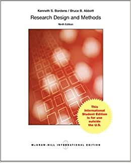 Forskningsdesign og metoder 9e edA PROCESS APPR