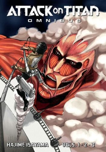 Attack on Titan Omnibus 1 (Bind 1-3)
