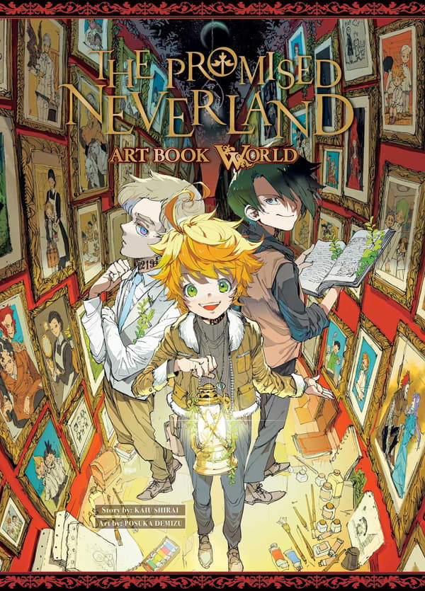 \"Promised Neverland: Art Book World\"
